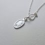 Silver Shine Charm Necklace, thumbnail 1 of 3
