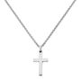 Silver Cross Christening Or Confirmation Necklace, thumbnail 3 of 6