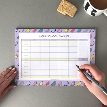 Home School Planner Pad Hot Dogs, 4 of 4