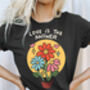 'Love Is The Answer' Pride Tshirt, thumbnail 1 of 5