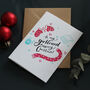 'To My Girlfriend Merry Christmas' Card, thumbnail 1 of 2