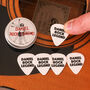 Personalised Rock Man Guitar Tin Music Gift For Dad, thumbnail 4 of 4