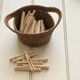 Handmade Wooden Dolly Clothes Pegs, thumbnail 2 of 2