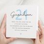 Personalised Grandson 21st Birthday Poem Card, thumbnail 1 of 7