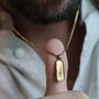 Personalised Custom Tag Pendant Necklace, thumbnail 4 of 4