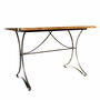 Industrial Vintage Rectangular Bistro Dining Table, thumbnail 3 of 5