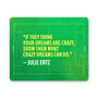 Personalised Football Quote Wall Sign, thumbnail 2 of 3