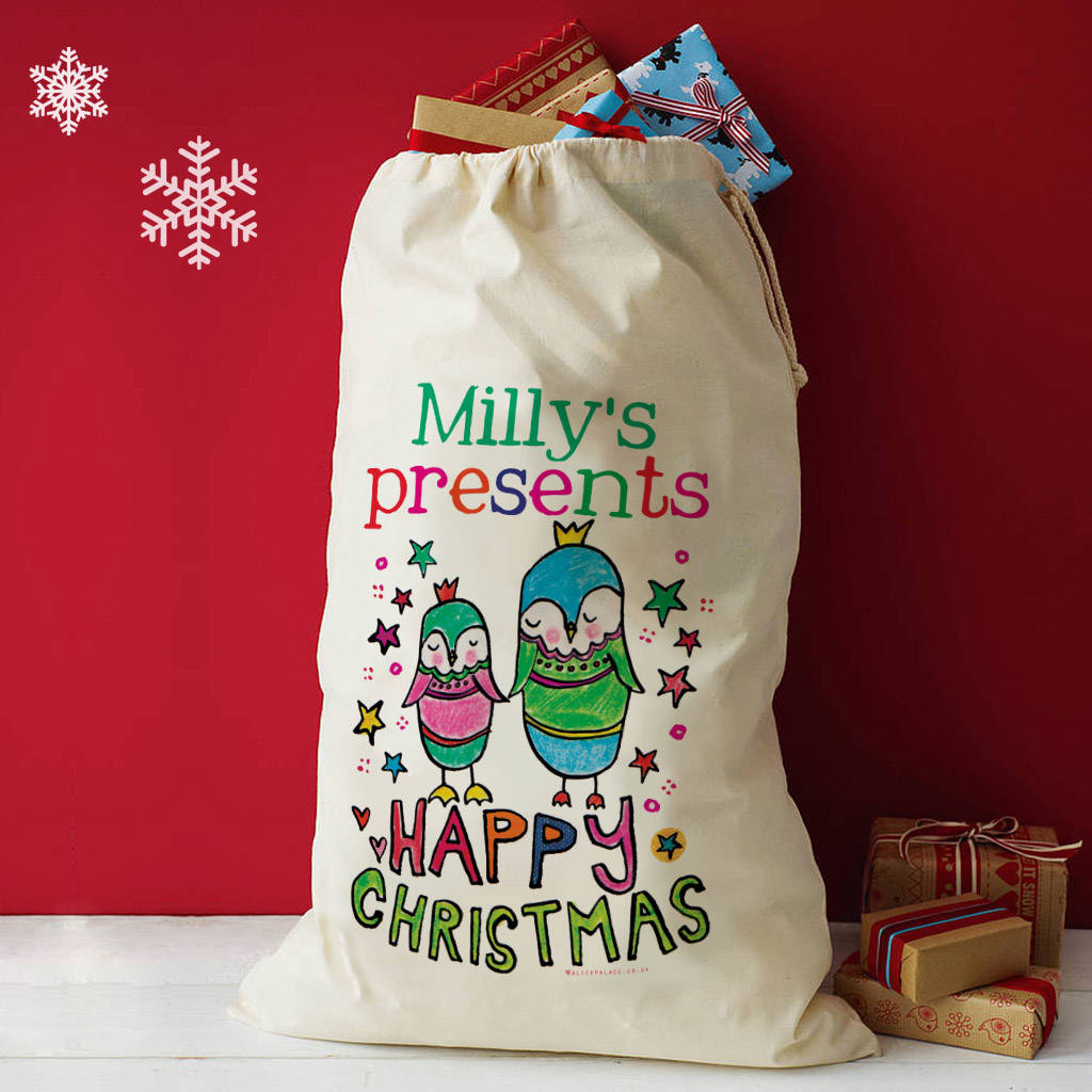 Personalised Christmas Presents Sacks, 1 of 4
