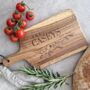 Small Personalised Acacia Serving Board Gift, thumbnail 1 of 5