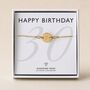 30th Birthday Jewellery Gift – Custom Silver Bracelet With Personalised Disc Charm, thumbnail 1 of 8