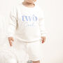 'Two Cool' Embroidered 2nd Birthday Sweatshirt, thumbnail 3 of 9