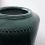 Wide Neck Ceramic Vase, thumbnail 3 of 5