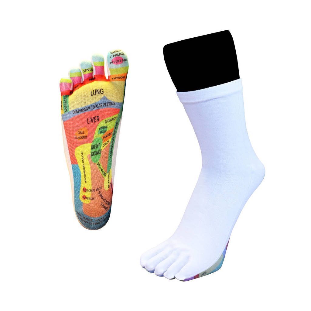 Health Reflexology Toe Socks, 1 of 4