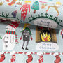 Eco Friendly Merry Christmas Wrapping Paper, thumbnail 3 of 5