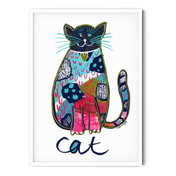 Happy Cat Print, 3 of 4