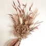 Blush Hydrangea Dried Flower Posy With Jar, thumbnail 3 of 10