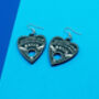 Ouija Planchette Earrings, thumbnail 3 of 5