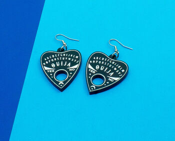 Ouija Planchette Earrings, 3 of 5