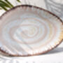 White Large Oval Serving Plate, thumbnail 2 of 4