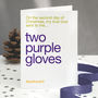 'Two Turtle Doves' Funny Christmas Card Single Or Pack, thumbnail 1 of 3
