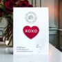 Xoxo Red Love Heart Valentine's Day Enamel Pin, thumbnail 1 of 8
