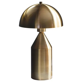 Gold Art Deco Table Lamp, 3 of 4