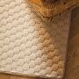 My Mat Sculptured Washable Honeycomb Ivory, thumbnail 1 of 6