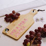 Personalised Circus Font Wooden Serving Platter, thumbnail 2 of 6