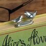 Wren And Robin English Pewter Bookmark Gifts, thumbnail 4 of 7