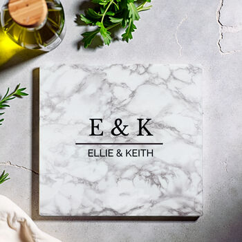 Personalised Christmas Glass Chopping Board, 4 of 5