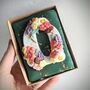Wild Flower Letter Biscuit, thumbnail 1 of 5