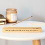 Personalised Incense Stick Holder In Solid Oak, thumbnail 2 of 8