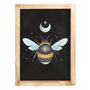 Forest Bee Framed Wall Print, thumbnail 2 of 3