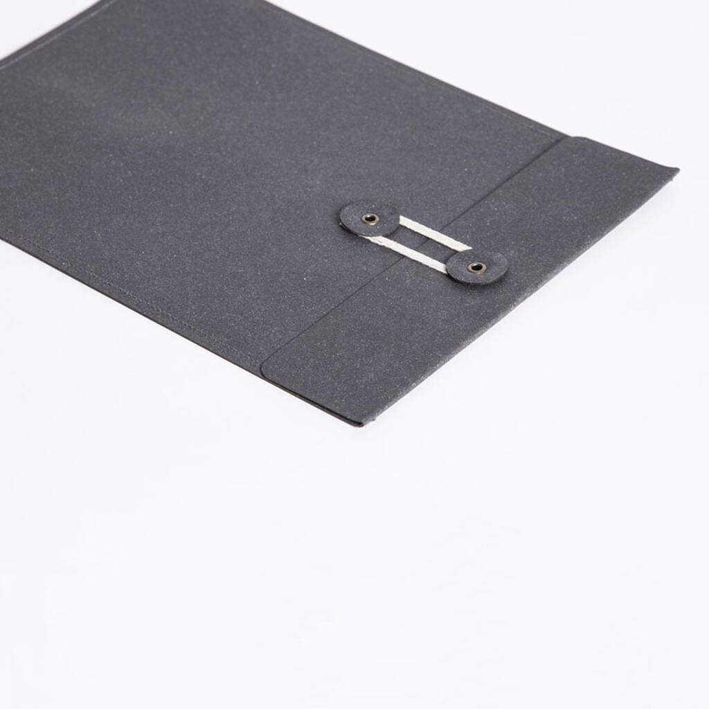 Recycled Leather A4 Envelope Case By Toothpic Nations