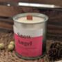Snow Angel Wood Wick Candle For Christmas, thumbnail 3 of 5