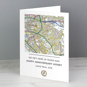 Personalised Map Card, 4 of 5