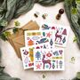 Scandinavian Christmas Cards And Envelopes Set Of Eight, thumbnail 1 of 10