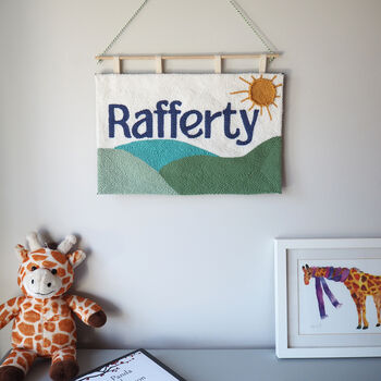Personalised Landscape Name Banner, 2 of 4