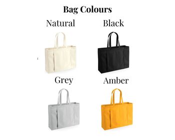 Personalised Monogram Floral Yoga Bag, Yoga Tote Bag, 2 of 7