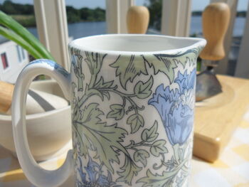 Small Jug In William Morris Anemone Design, 9 of 10