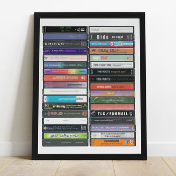 27th Birthday 1999 Music Print Personalised Gift, 5 of 9