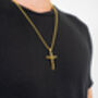 Crucifix Pendant Gold, thumbnail 2 of 3