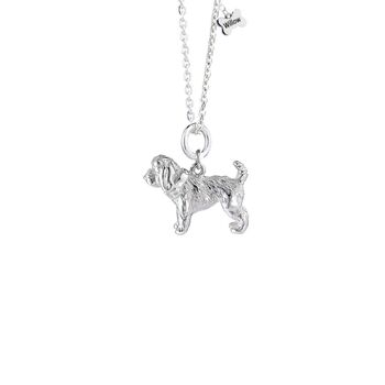 Personalised Cockapoo Sterling Silver Necklace, 6 of 9