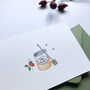 ‘My Honey’ Hand Illustrated Romance Valentine's Card, thumbnail 2 of 2