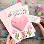 Personalised Origami Birthday Card – Cowboy Boots And Hat Design For Daughter, Niece Or Granddaughter, thumbnail 5 of 10