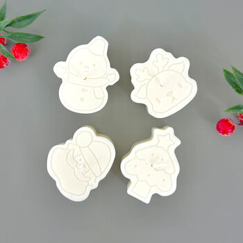 Festive Soy Wax Tealight Gift Set And Secret Santa Gift, 5 of 12