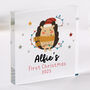 Personalised Baby’s First Christmas Gift Acrylic Block, thumbnail 1 of 4