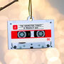 Personalised Cassette Christmas Tree Decoration, thumbnail 3 of 5