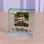 Personalised Glass Token For Brother, thumbnail 1 of 3