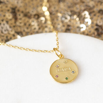Limited Edition Shine Bright Mama Necklace, 4 of 7